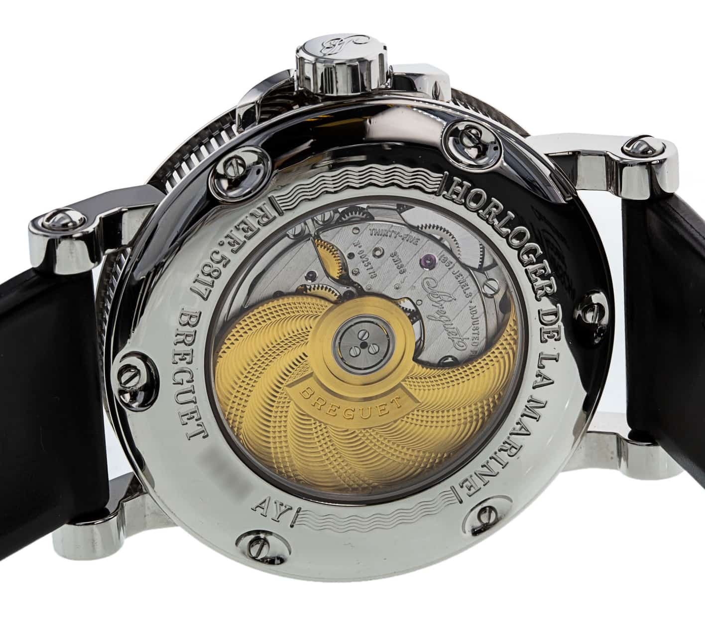 Pre Owned Breguet Marine 5817ST 12 5V8 Watch Watchfinder Co